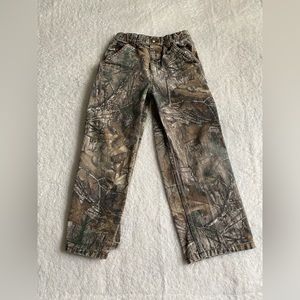 YOUTH/CHILD Size 7 Carhartt RealTree Camo Pants